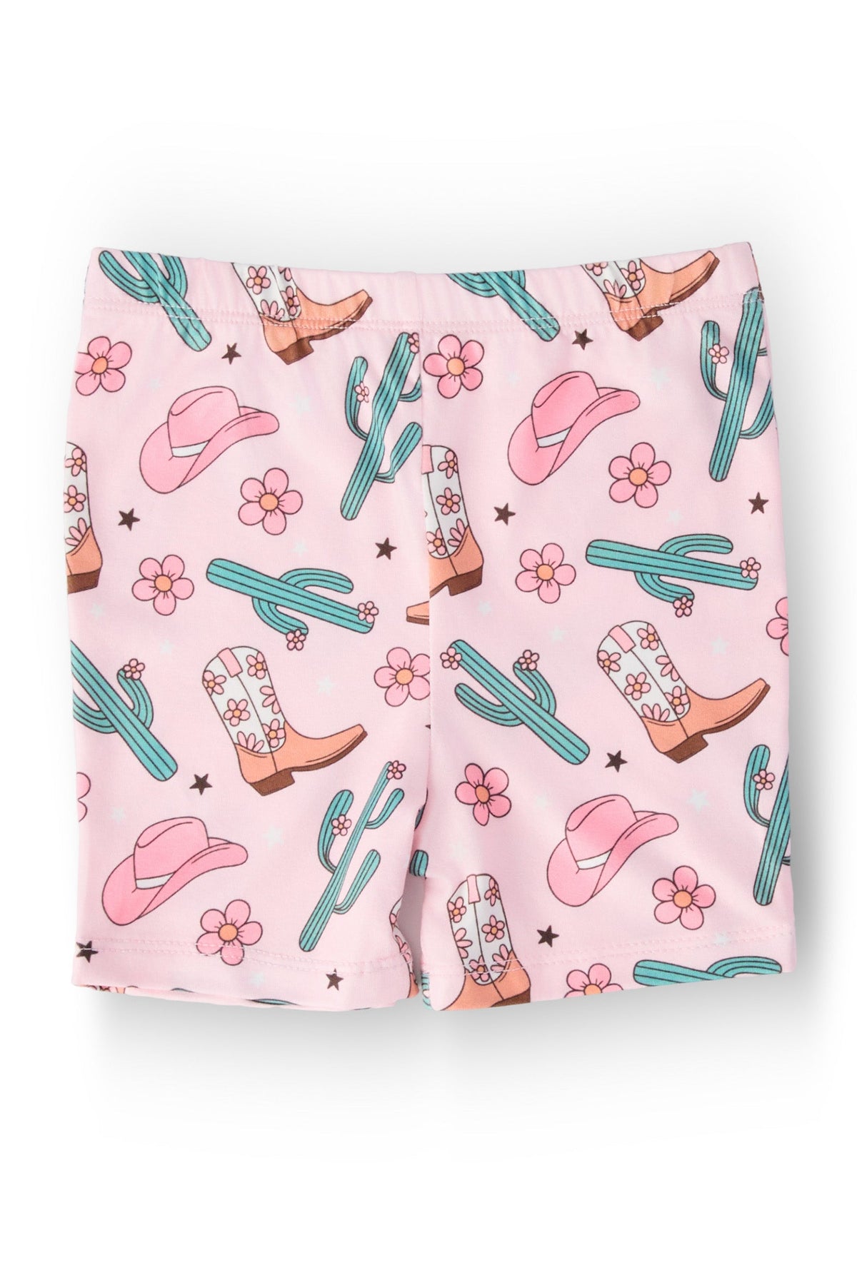 Cactus Cowgirl Twirl Shorts