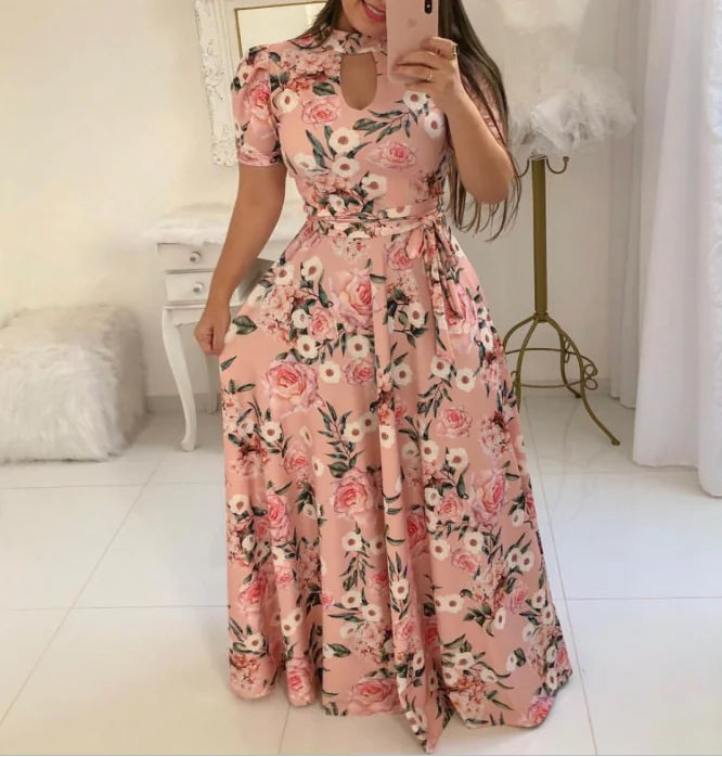 Elegant Swing Maxi Dress