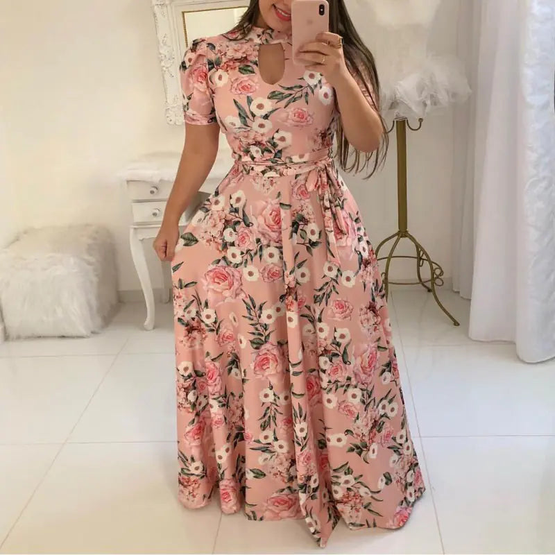 Elegant Swing Maxi Dress