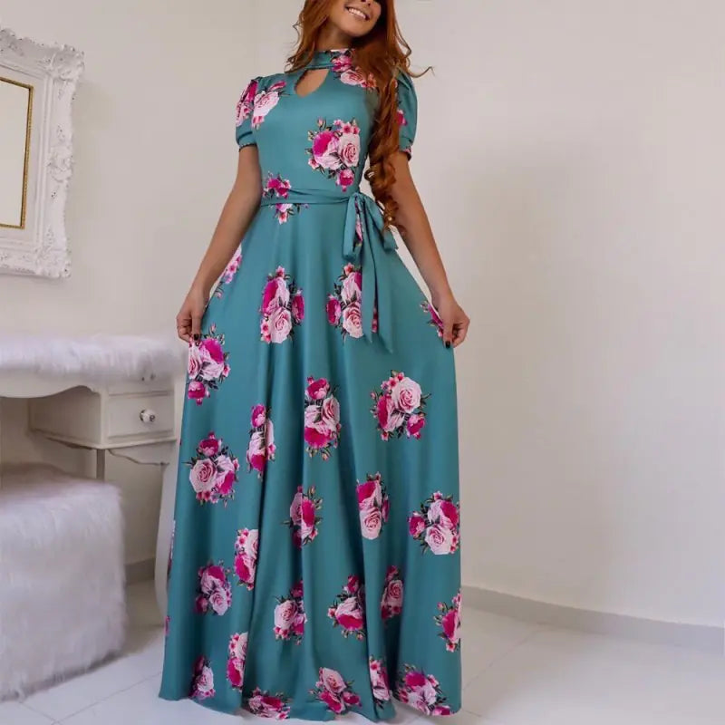 Elegant Swing Maxi Dress